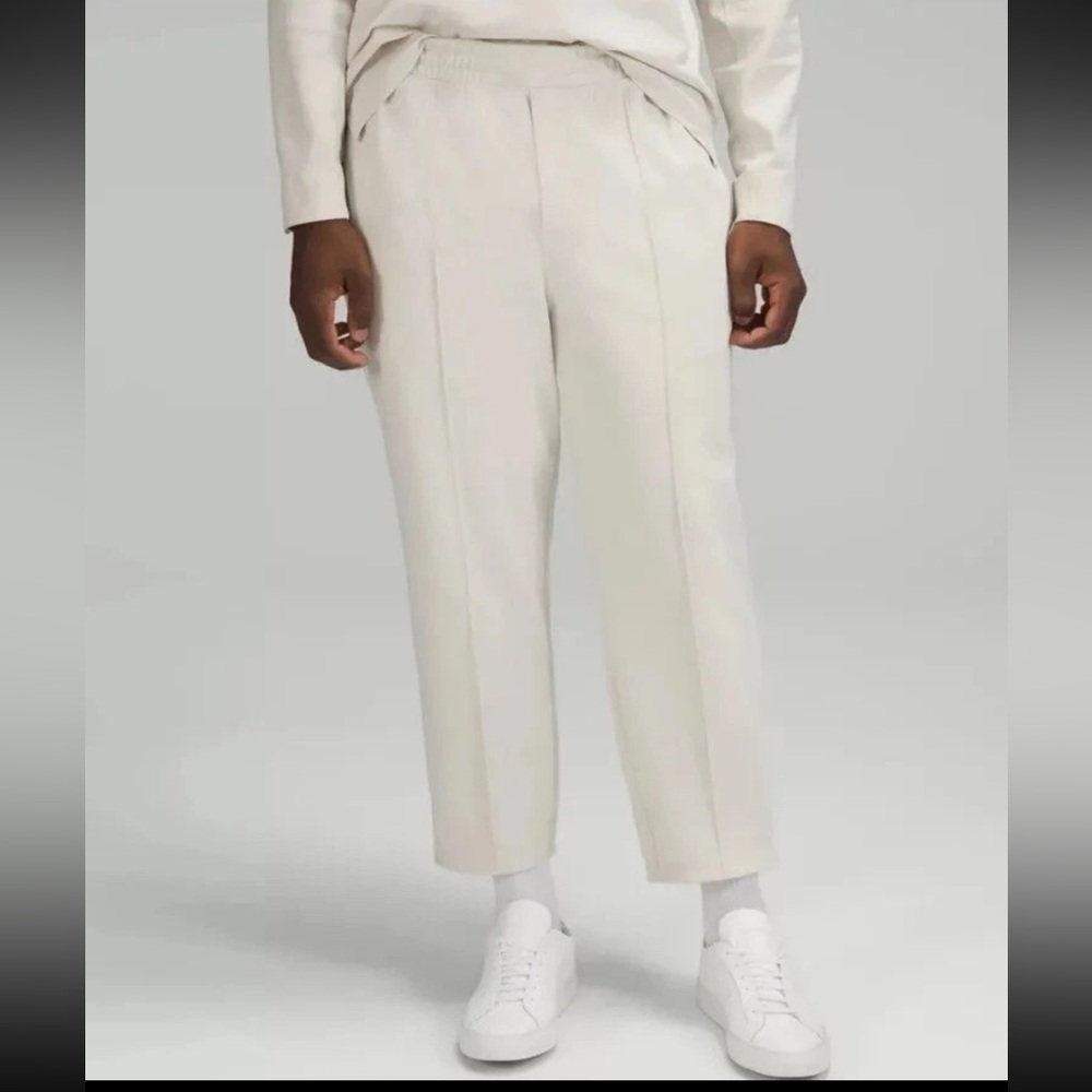 Lululemon Gridliner Pull-On Trouser 26" S - Ivory -